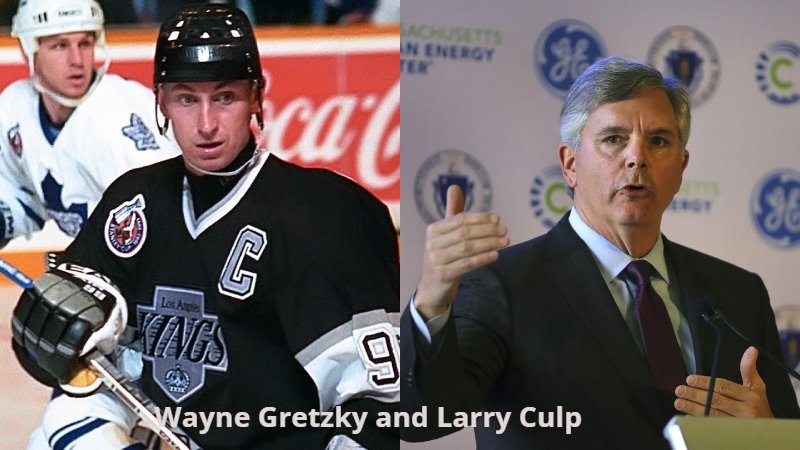 Wayne Gretzky and Larry Culp representing success in sports and business